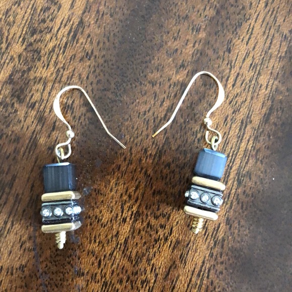 Rare and retired Brighton SILENT CODE choker necklace and earrings - Picture 2 of 9